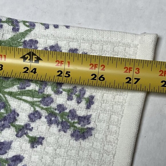 French Cotton Kitchen Dish Tea Towel La Patisserie Cotton Vintage 2002 Lavender - Picture 8 of 9